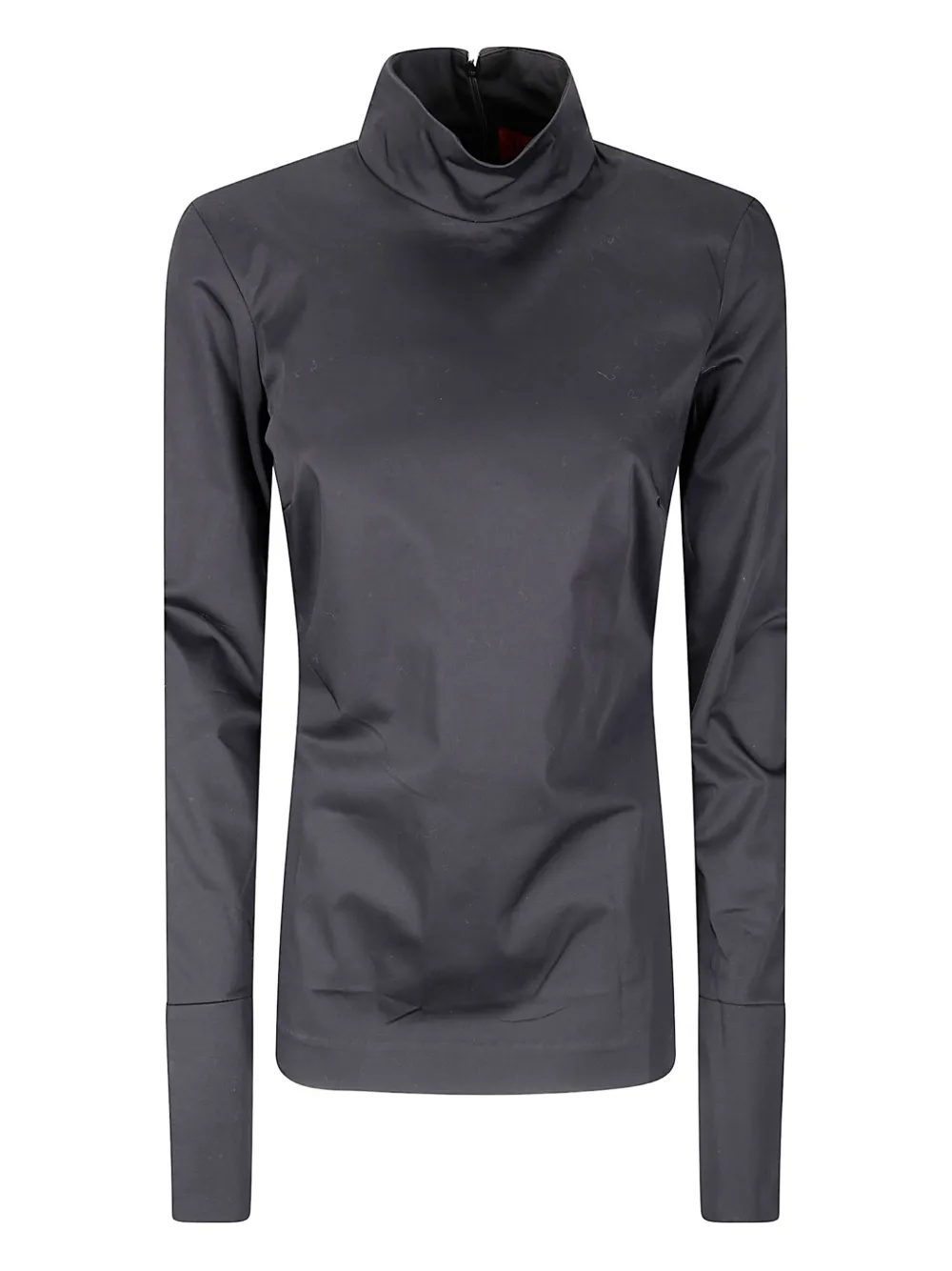 

Блузка с высоким воротником THELATEST, черный