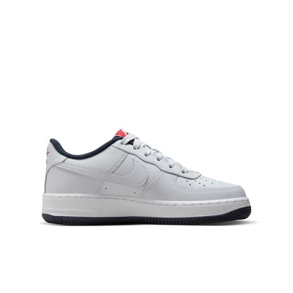 Кроссовки air force 1 lv8 4 'pure platinum university red' Nike, мультиколор — фото 2