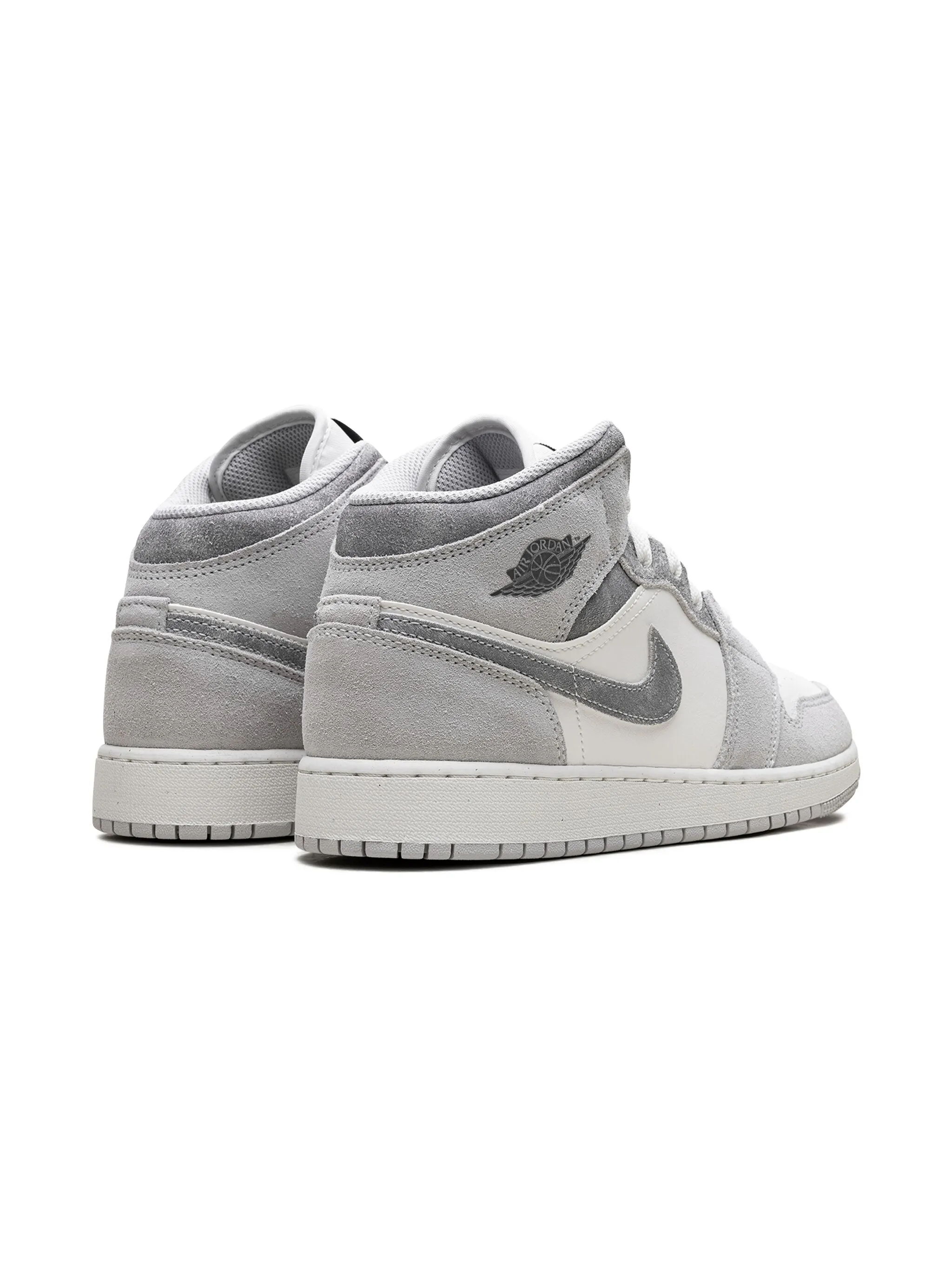 Кроссовки Air Jordan 1 Jordan Kids, серый — фото 3