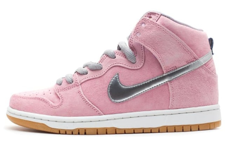 

Nike Dunk SB Dunk SB High Нескользящие легкие высокие кроссовки для скейтбординга мужские розовые