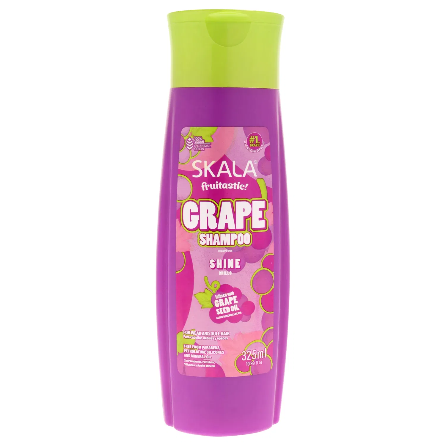 Шампунь Frutastica Grape от Skala для женщин - 10,99 унций, фиолетовый