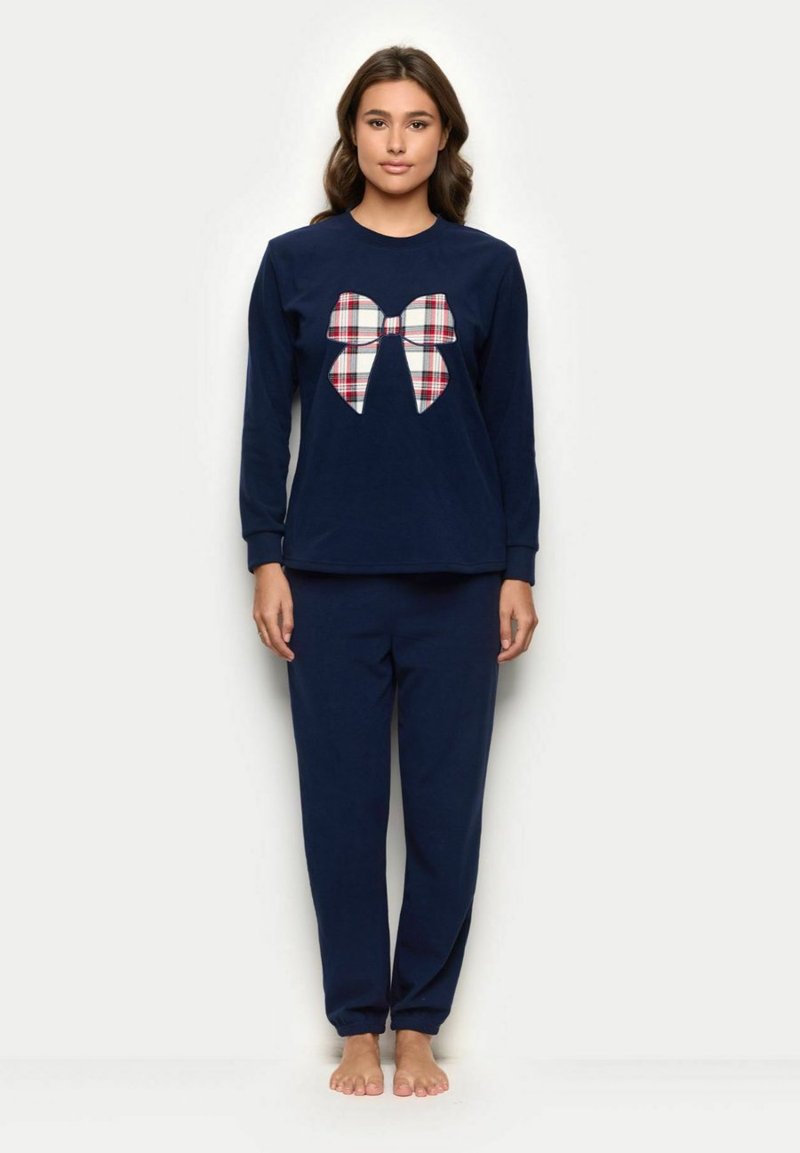 

Пижамный комплект Yamamay WINTER POODLE SET, Dark Blue With Print/Dark Blue