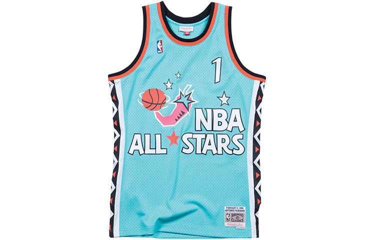 

Майка Swingman Mitchell & Ness All Star East 1995 96 Penny Hardaway Mitchell Ness, синий