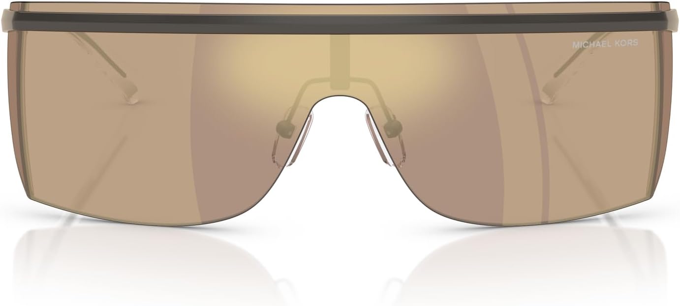 

Michael Kors мужские солнцезащитные очки Mk1169 Palisades прямоугольные, Matte Gunmetal/Husk Mirrored