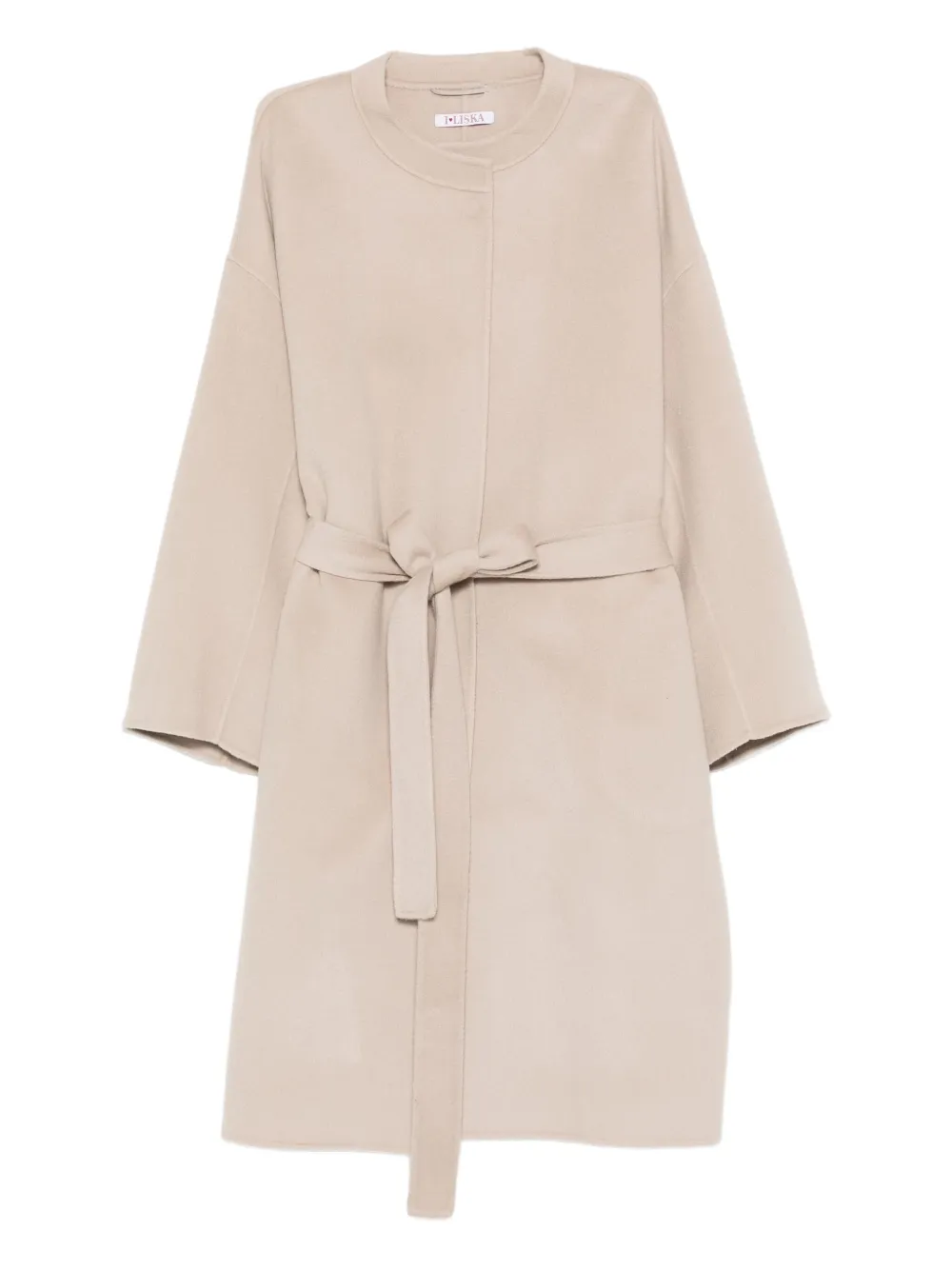 

Пальто с поясом Liska, коричневый