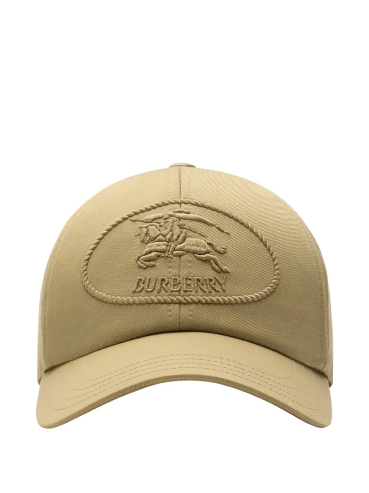 

Бейсболка Burberry Knight Stamp из габардина, нейтральный