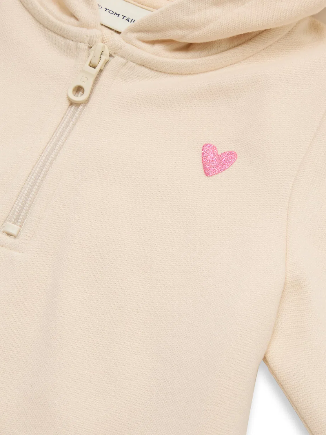 Толстовка Tom Tailor, Light Beige — фото 3
