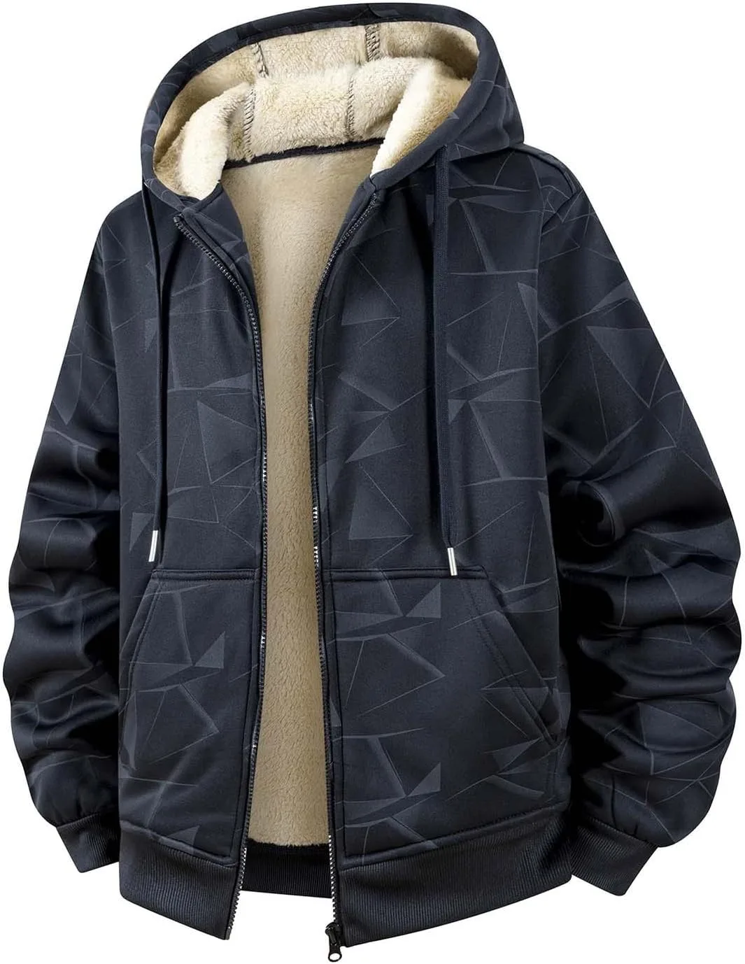 

Мужская толстовка с молнией Sherpa Lined Full Zip