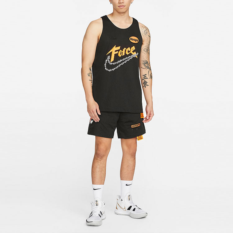 Шорты Nike SS22 Dri-FIT Printing Straight Loose Shorts Black DH6724-352 — фото 2