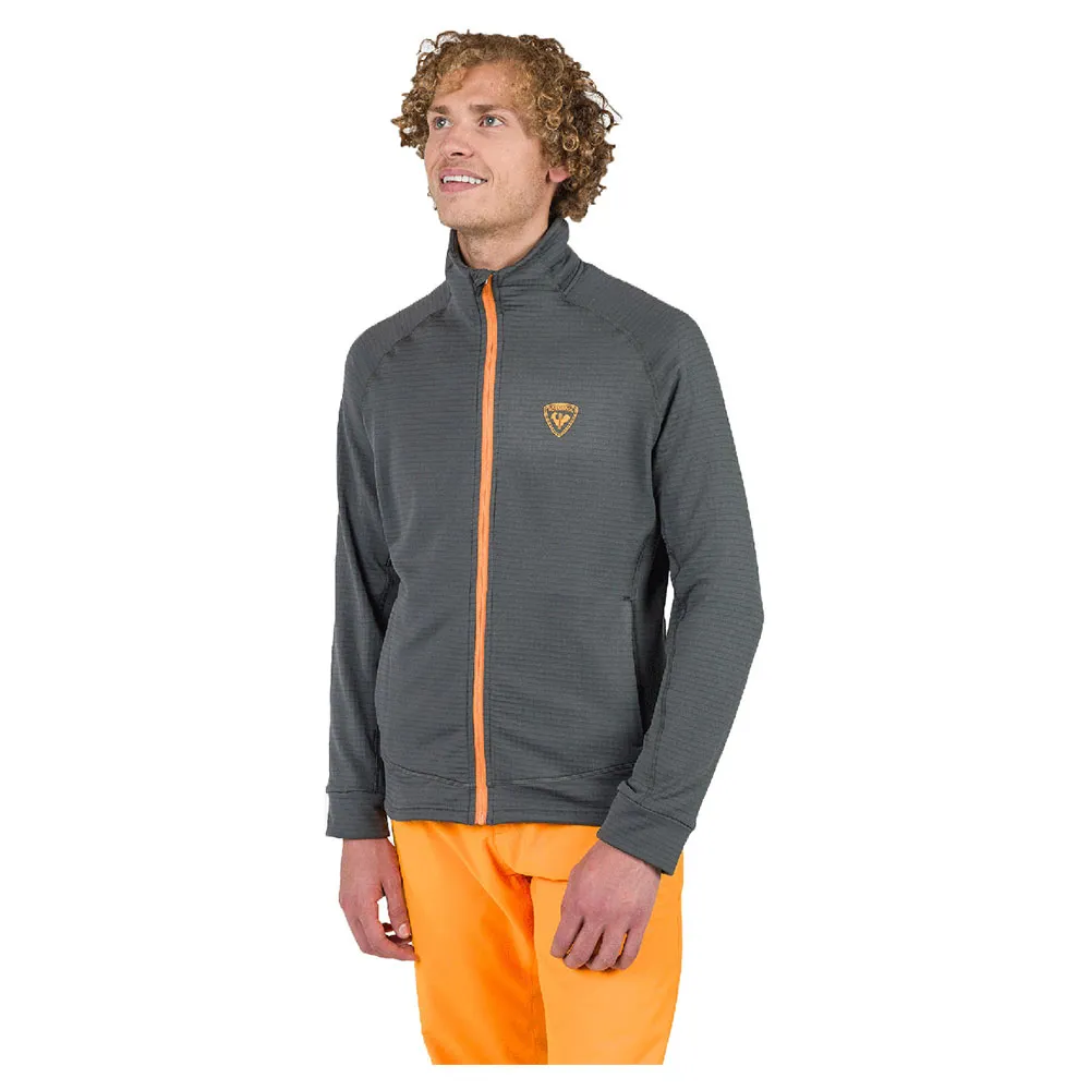 

Флис Rossignol Blackside full zip, серый