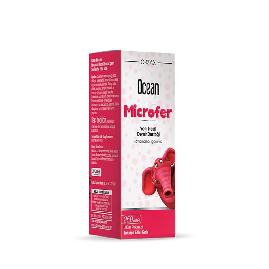 

Сироп Ocean Microfer 250 мл ORZAX