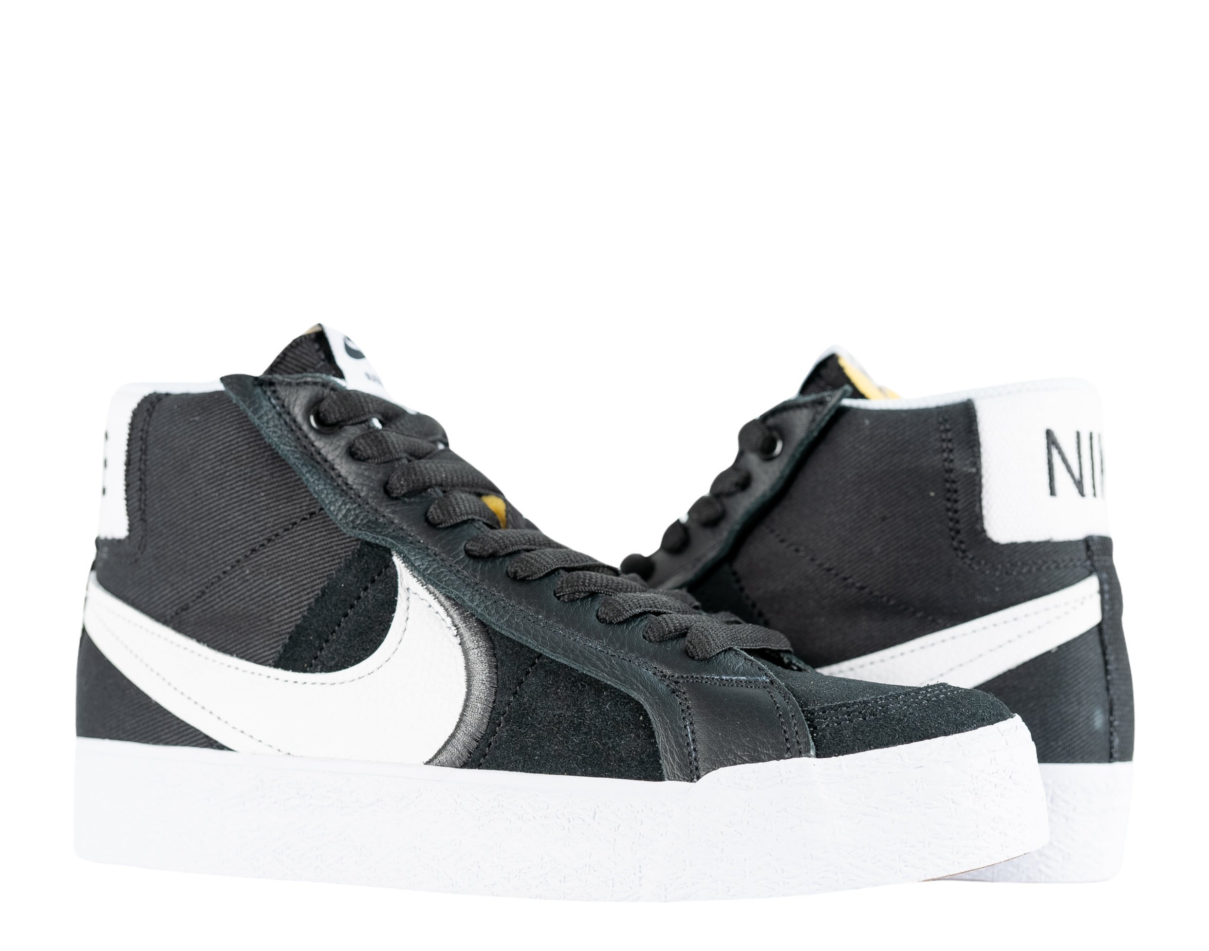 

Nike SB Zoom Blazer Mid PRM Plus Мужские скейтборд кроссовки DR9144-001 Черный Белый