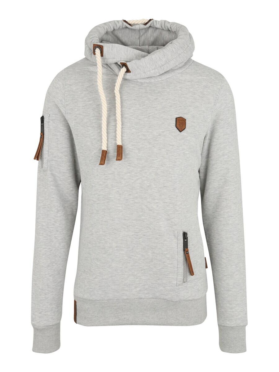 

Толстовка с капюшоном naketano Sweatshirt, пятнистый серый