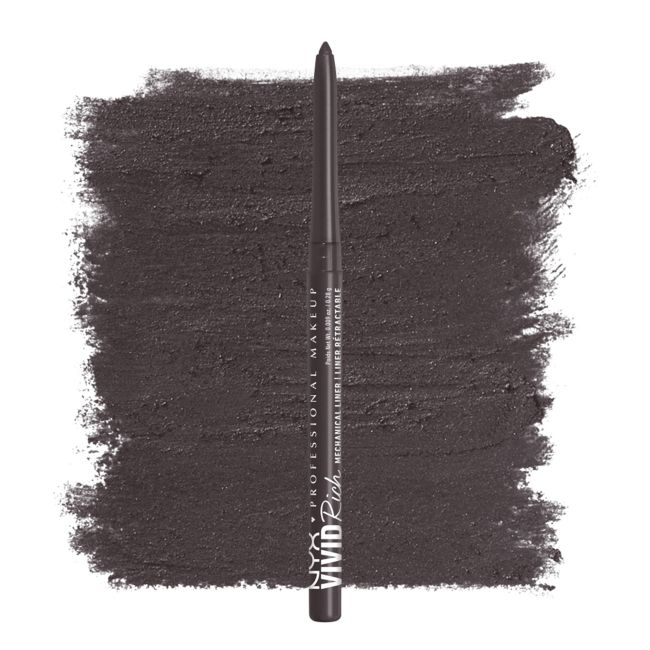 Яркий насыщенный механический карандаш для глаз NYX Professional Makeup, цвет truffle diamond, 0,28 гр — фото 2