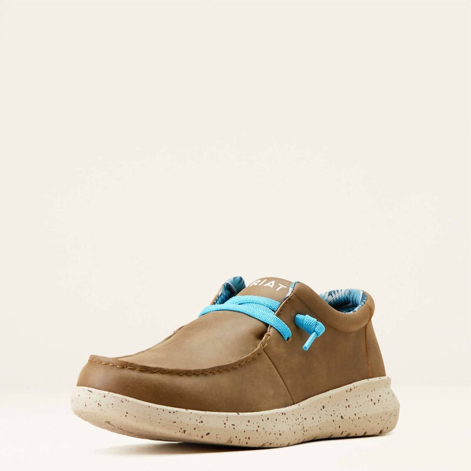 

Мужские туфли Hilo Slip-On в коричневом бомбере/синем цвете ARIAT