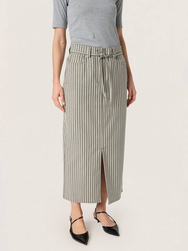 

Юбка миди Libby в полоску Soaked In Luxury