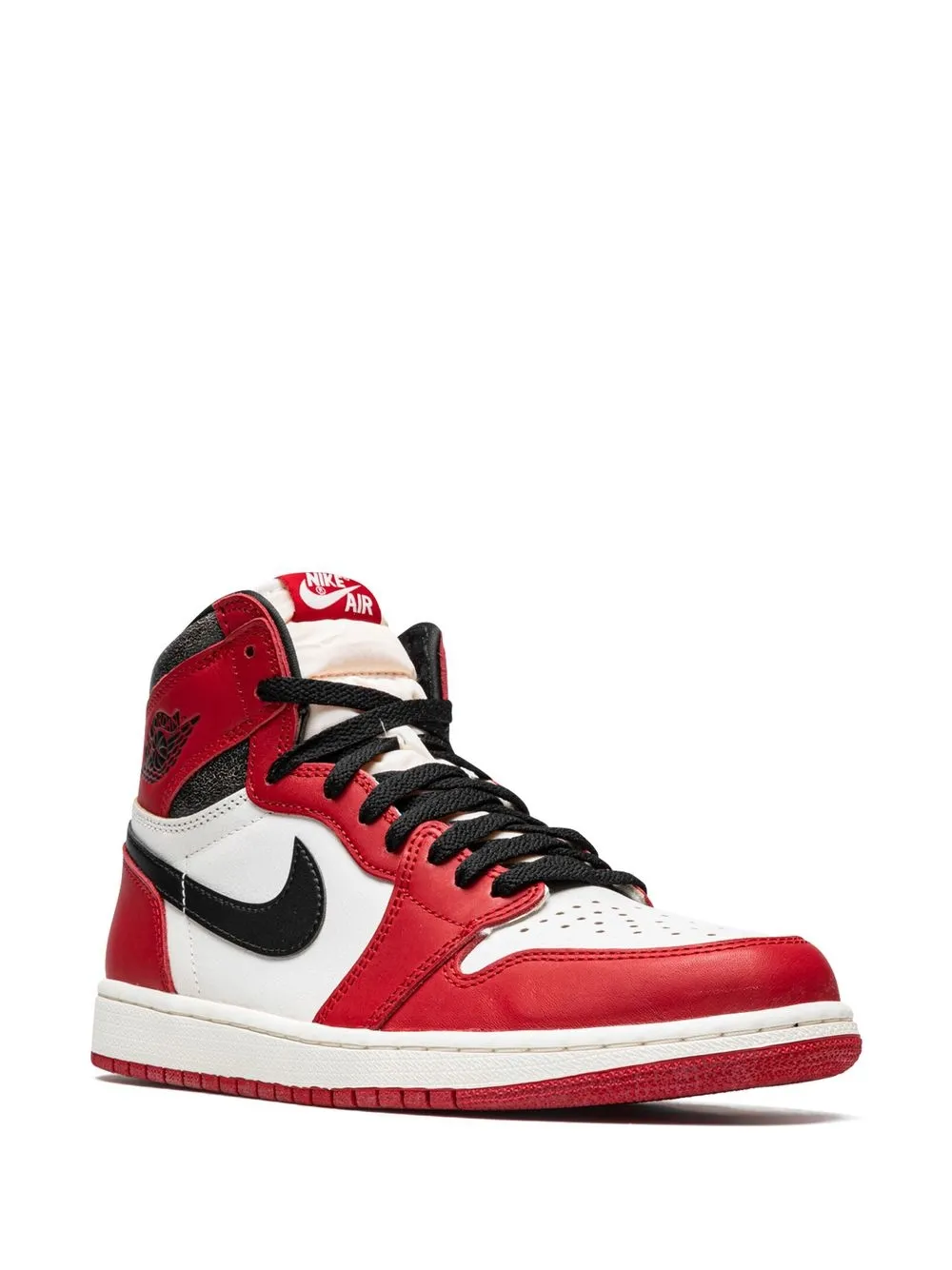 Кроссовки Air  1 Retro High OG Chicago Lost and Found Jordan, белый — фото 2