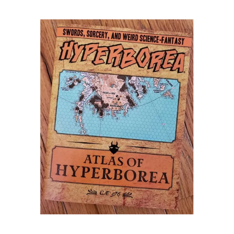 

Atlas of Hyperborea, Astonishing Swordsmen & Sorcerers of Hyperborea, мягкая обложка