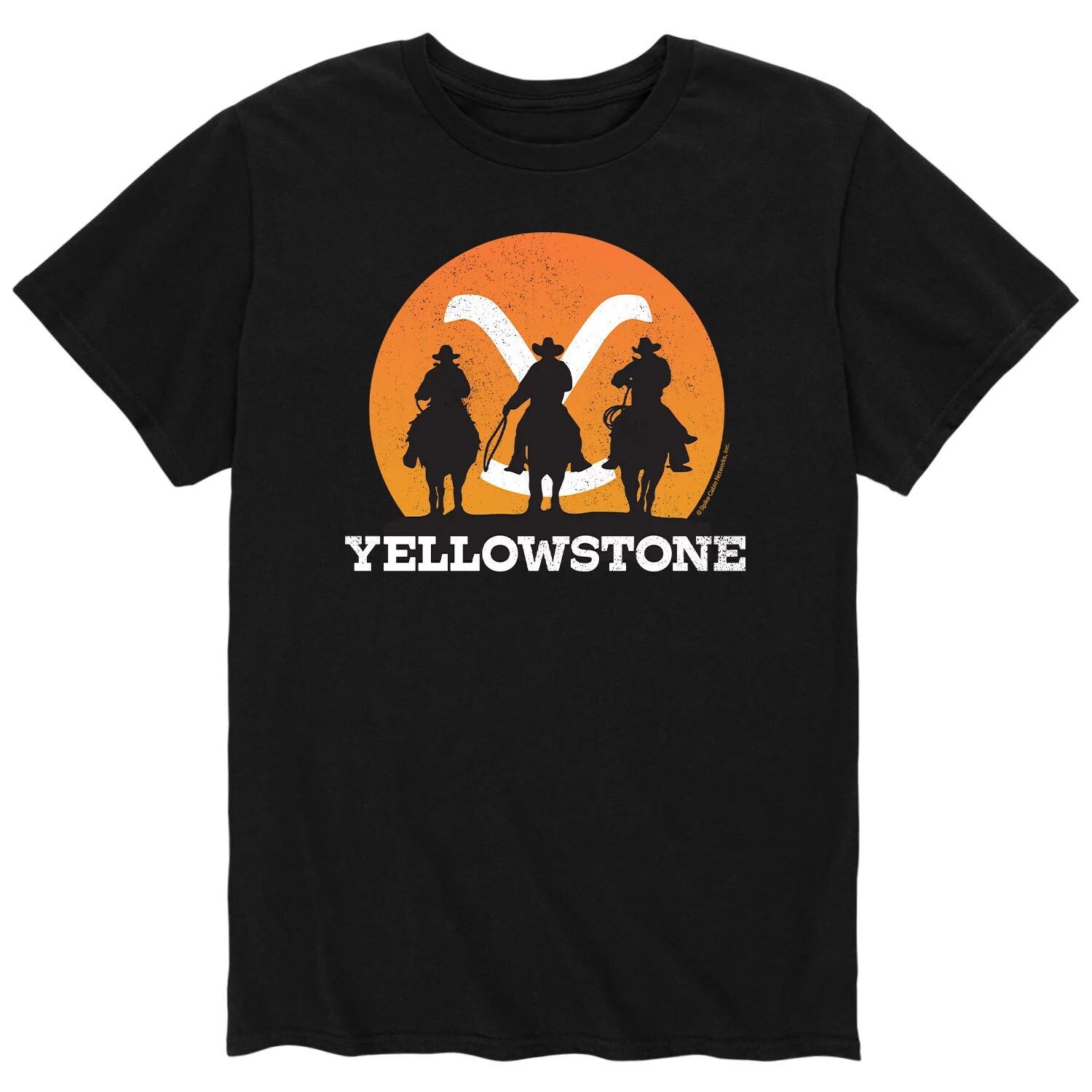 

Мужская футболка Yellowstone Cowboy Sunset Licensed Character