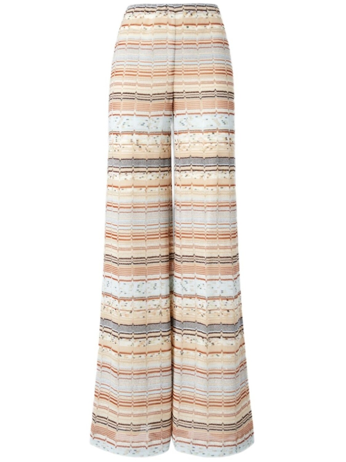 

Missoni брюки палаццо в полоску, нейтральный