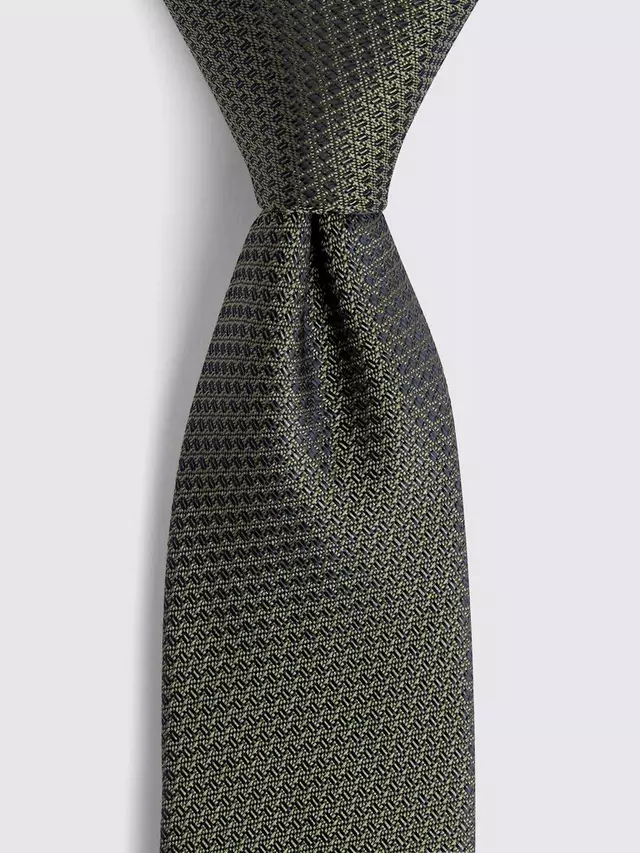 

Галстук Moss Textured, оливковый