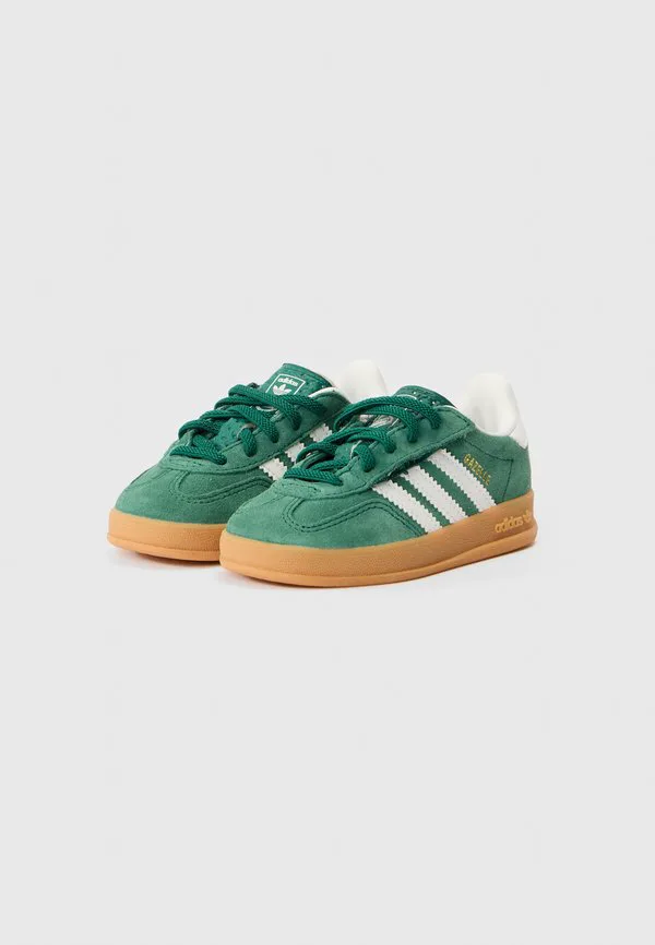 Кроссовки gazelle для дома, унисекс Adidas Originals, Collegiate Green/White/Gum — фото 2