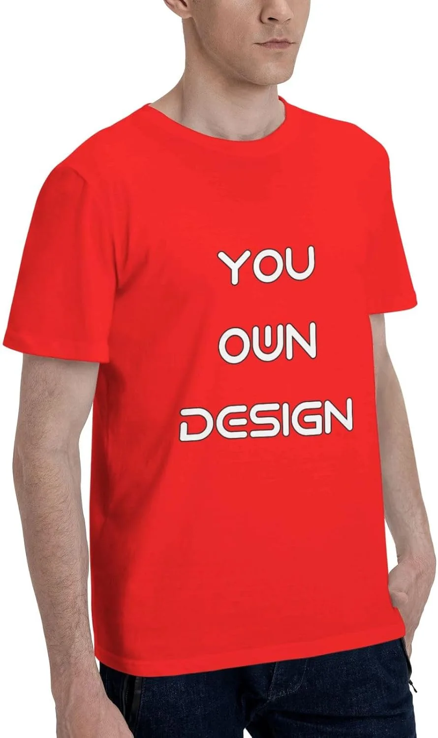 Футболка Custom с принтом и текстом — фото 2