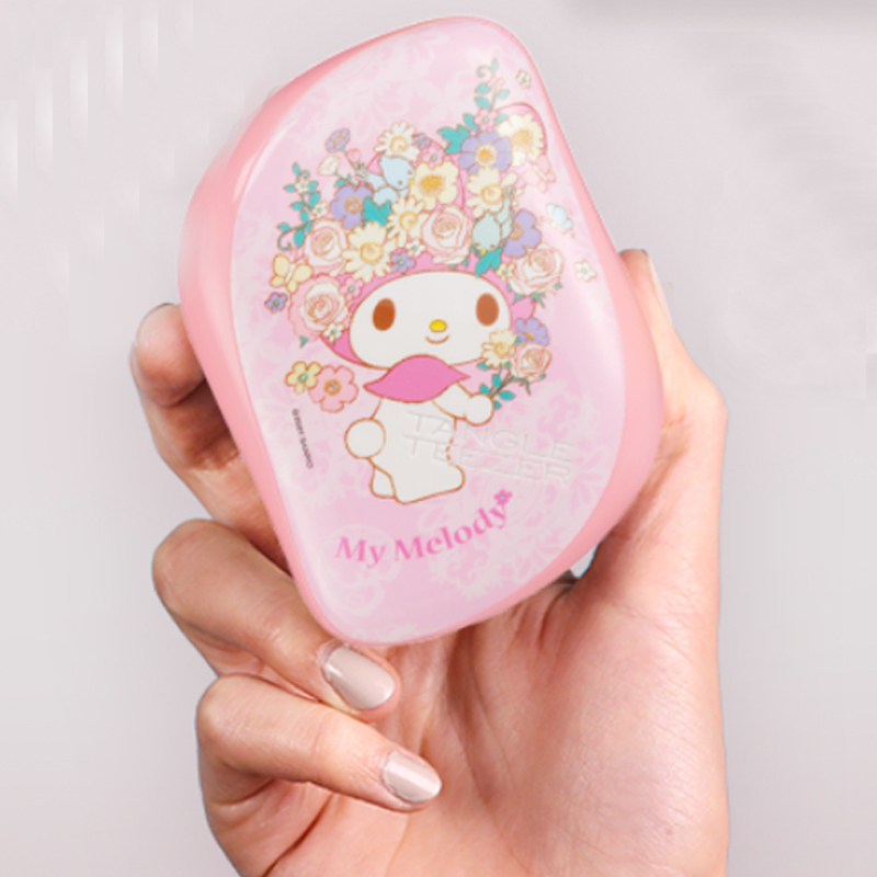 Расческа MEILEDI Air Cushion для массажа и легкого расчесывания волос Tangle Teezer, Two-Piece Set: Cherry Air Cushion Massage Detangling Comb+Floral Air Cushion Massage Detangling Comb — фото 3