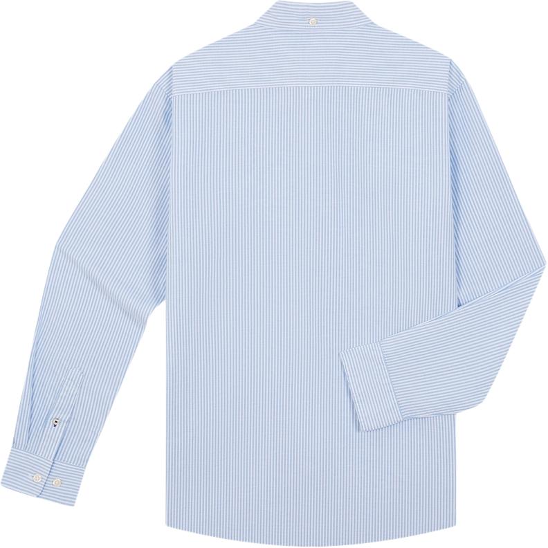 Tommy Hilfiger Рубашка Men's Blue White Stripes C39 — фото 2