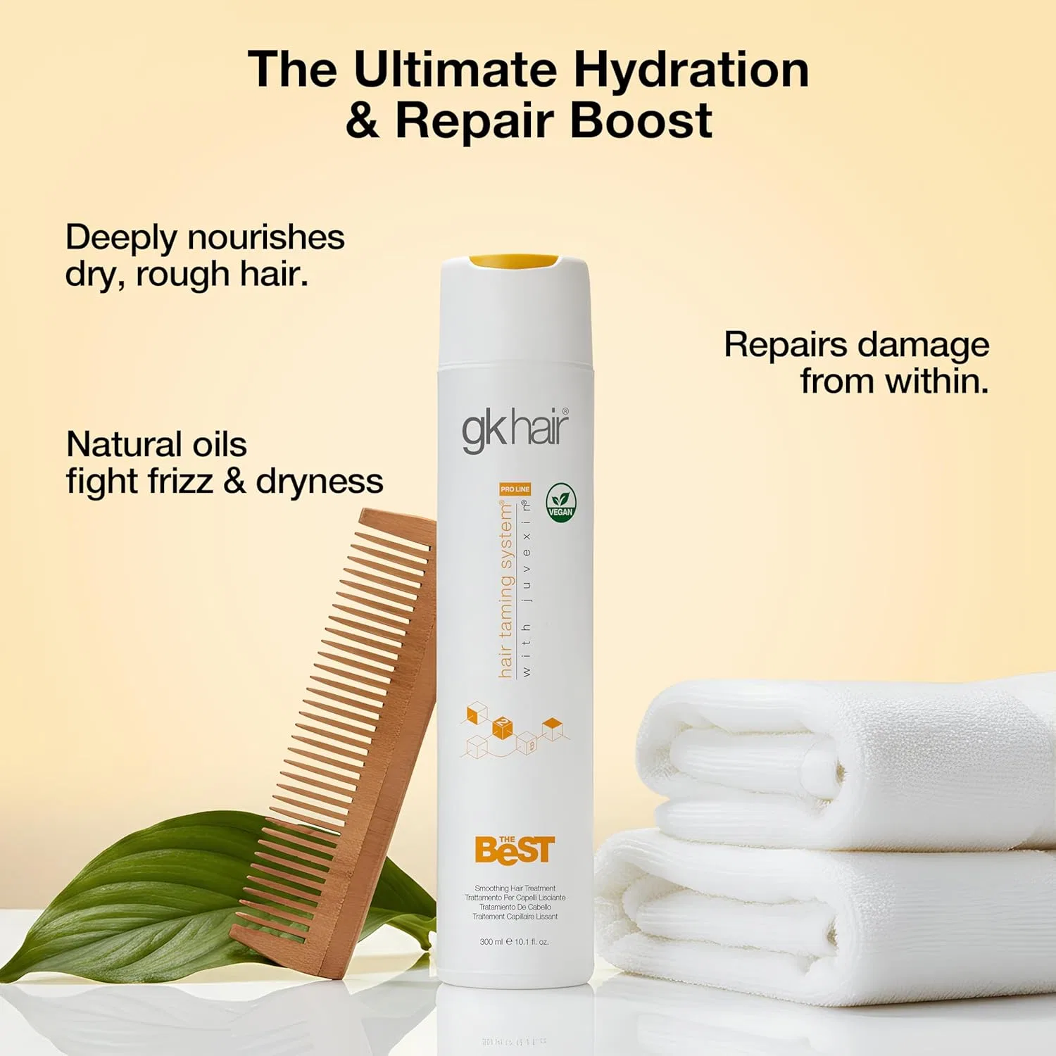 Профессиональное кератиновое выпрямление волос «The Best» от Global Keratin Gk Hair — фото 3
