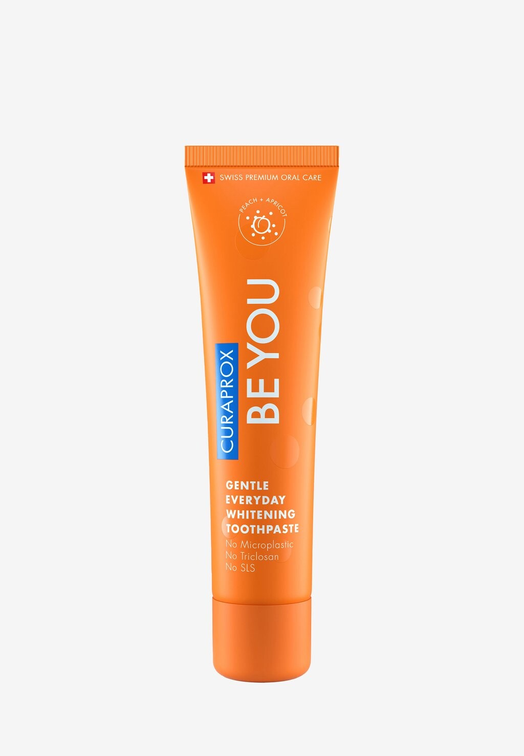 

Уход за зубами BE YOU, PEACH + APRICOT TOOTHPASTE Curaprox, цвет orange