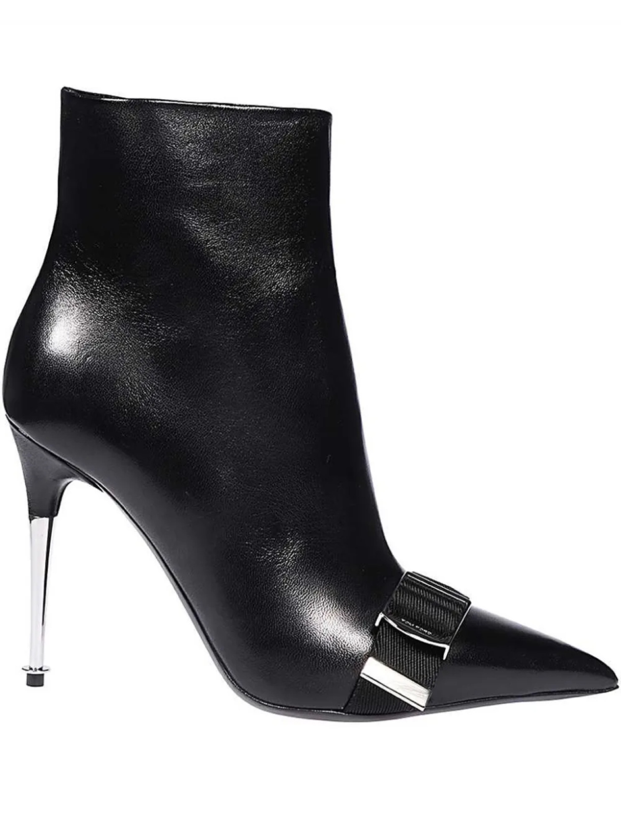 Ботинки TOM FORD 110 мм из кожи, черный