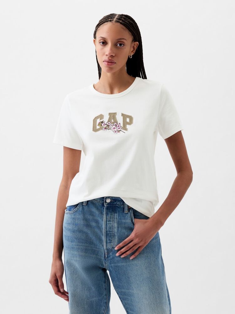

Футболка с логотипом Gap, белый