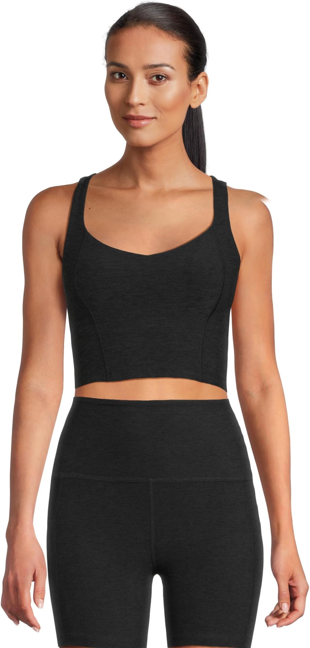 

Женская укороченная майка Intensity Racerack Beyond Yoga, Darkest Night