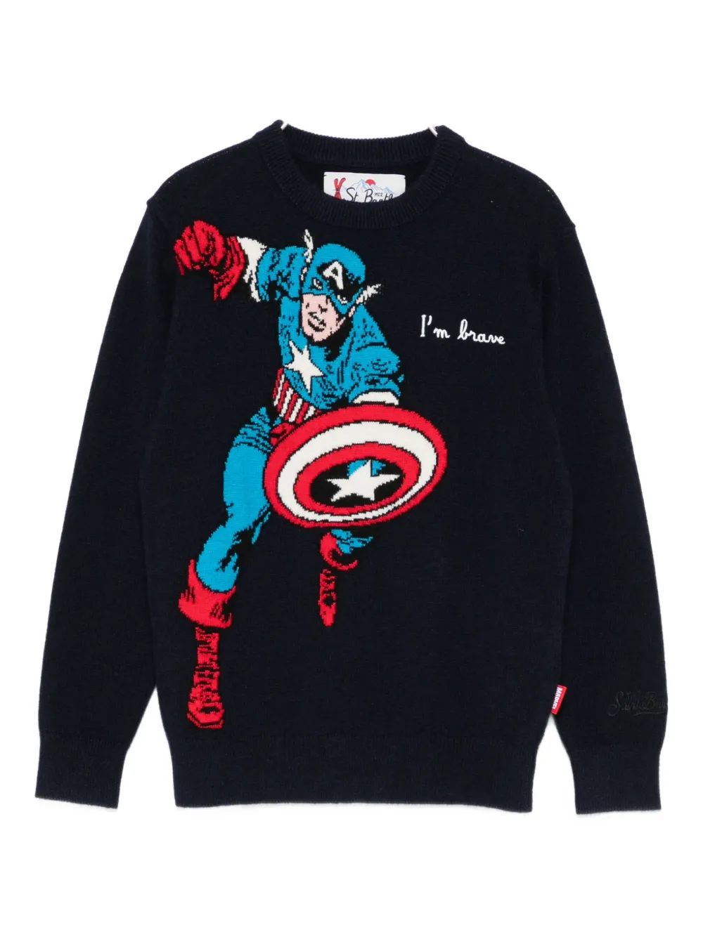 

Свитер X Marvel Капитан Америка Mc2 Saint Barth Kids, синий