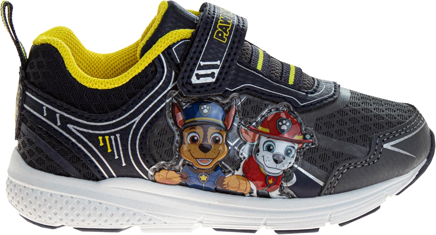 Кроссовки Josmo Boys Paw Patrol (для малышей/маленьких детей), серый/желтый — фото 3