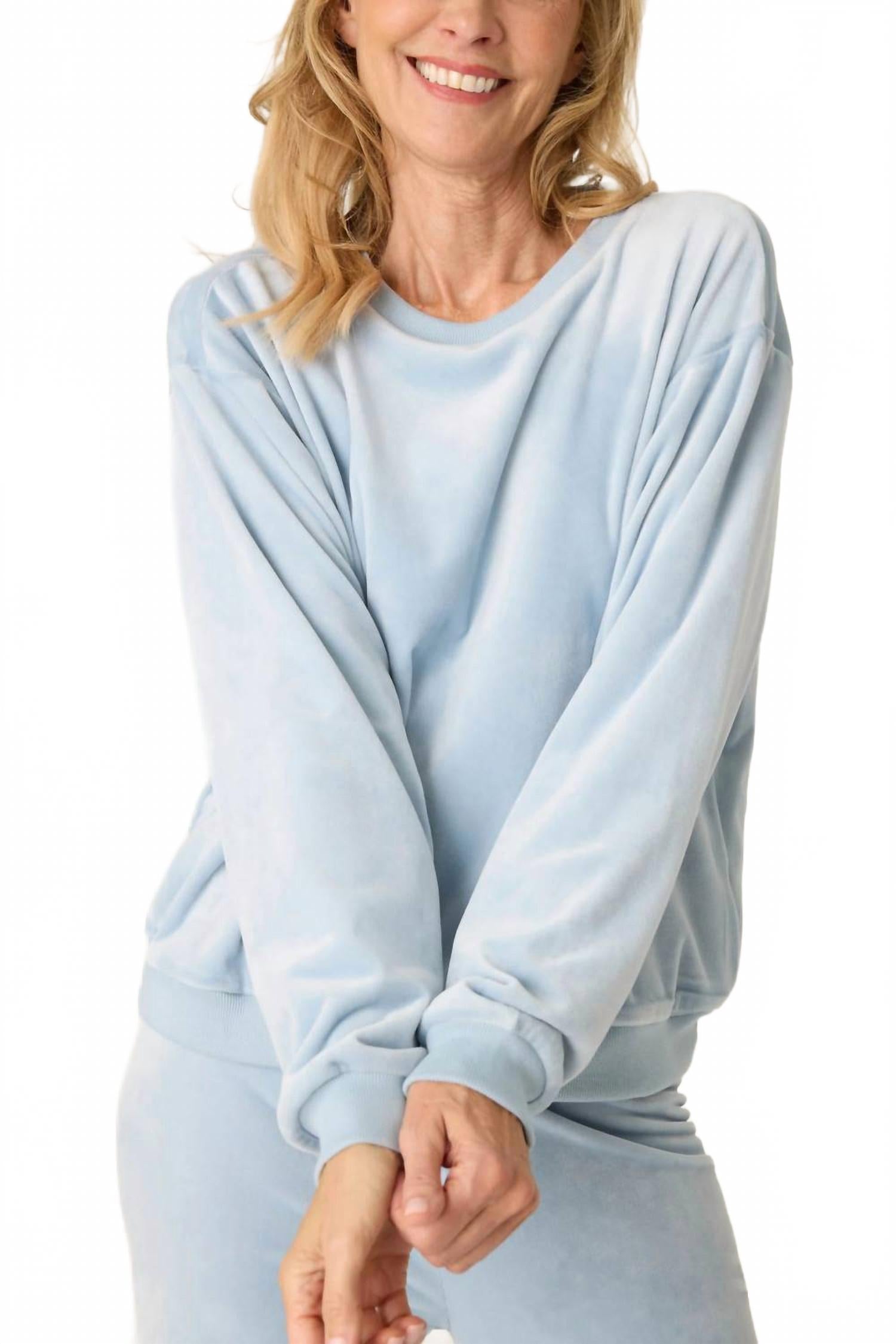 

Топ с длинными рукавами Spread Love Velvure в цвете Bluestone Pj Salvage, Bluestone