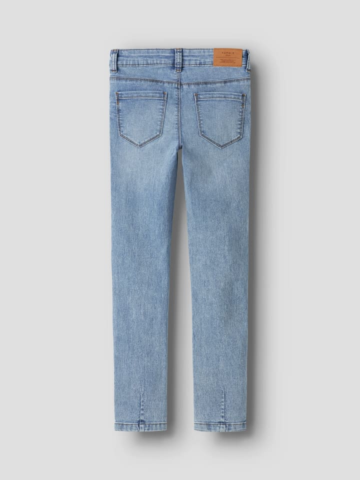 Name it Джинсы NKFPOLLY SKINNY JEANS 5070-LM, средне-синий деним — фото 2