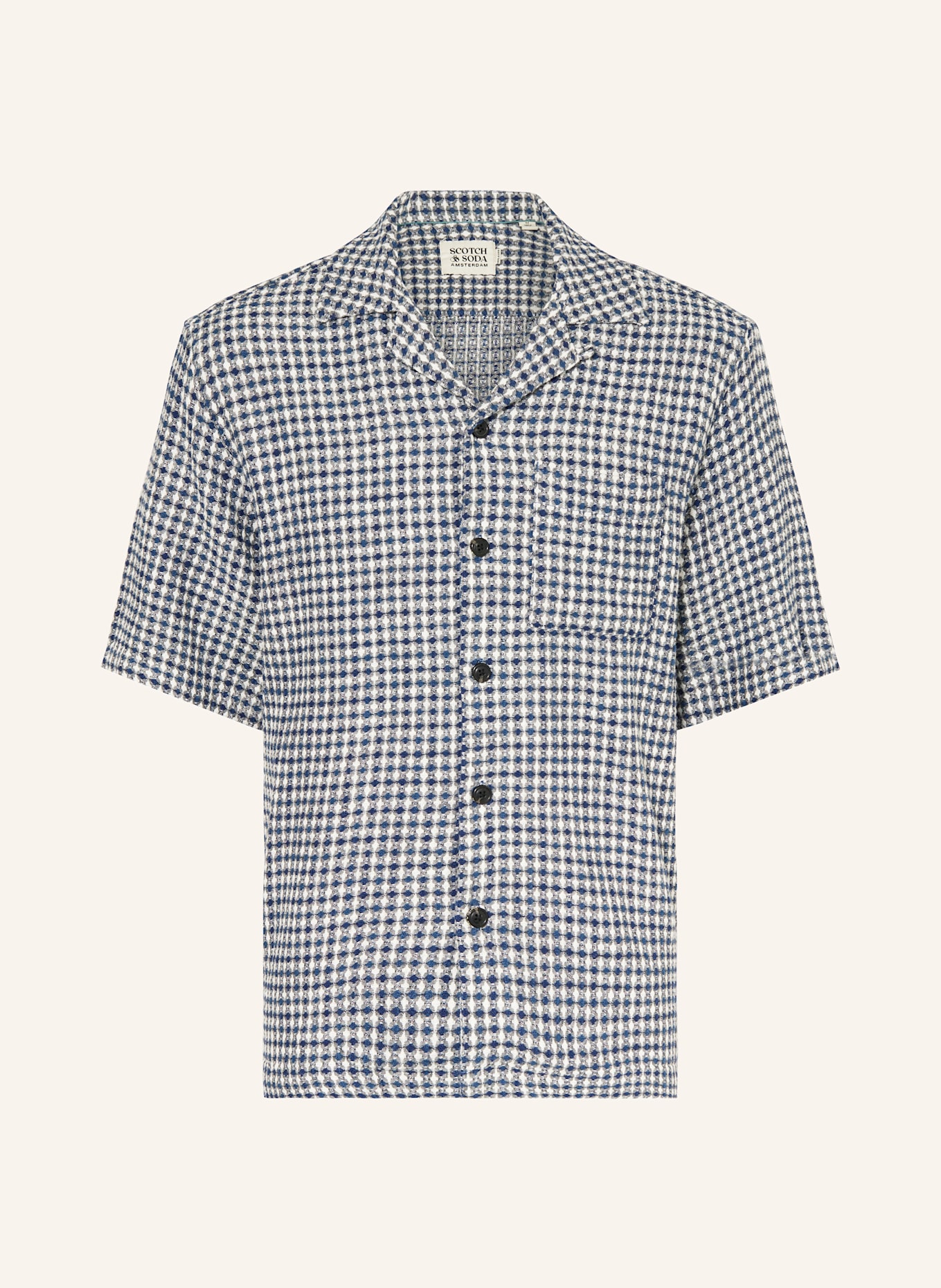 

Рубашка для отдыха, свободный крой Scotch & Soda, мультиколор