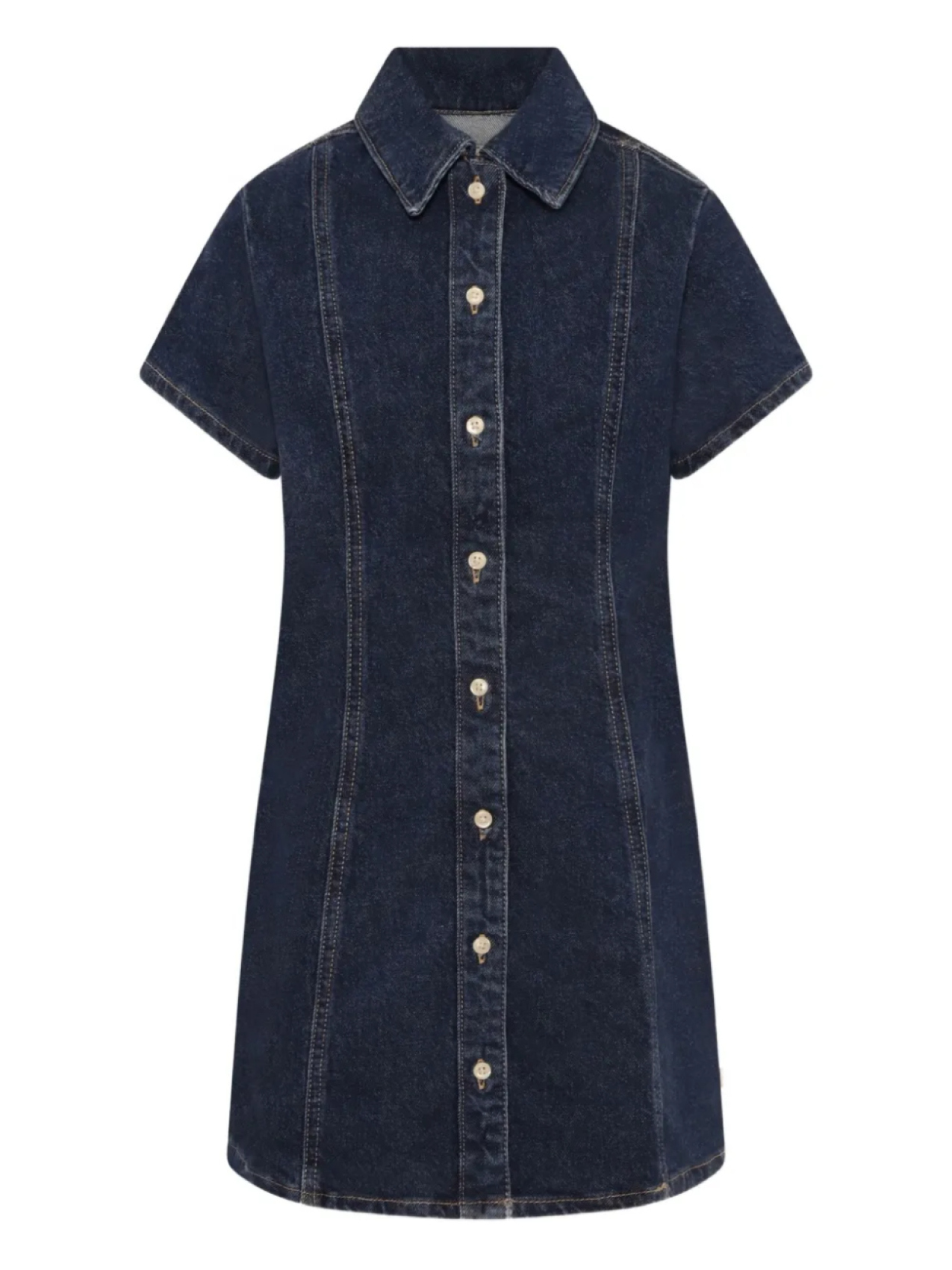 

Платье из эластичного хлопка Calvin Klein Kids, синий