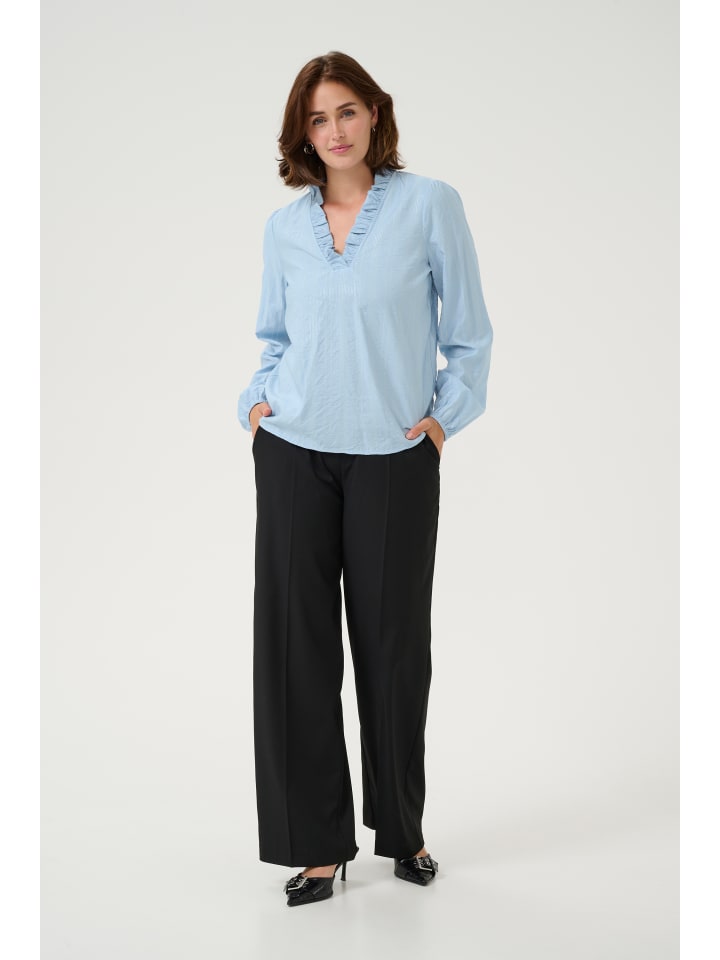 

Блузка Kaffe, цвет soft chambray