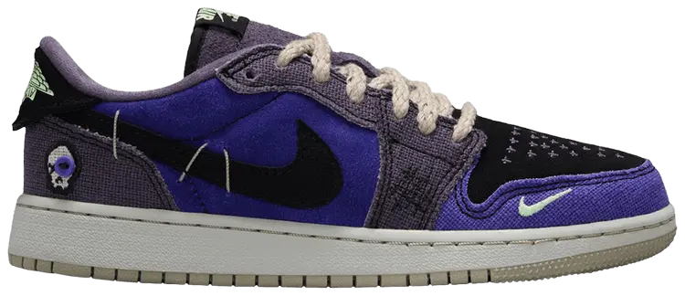 

Кроссовки Zion Williamson x Air Jordan 1 Retro Low OG GS, синий