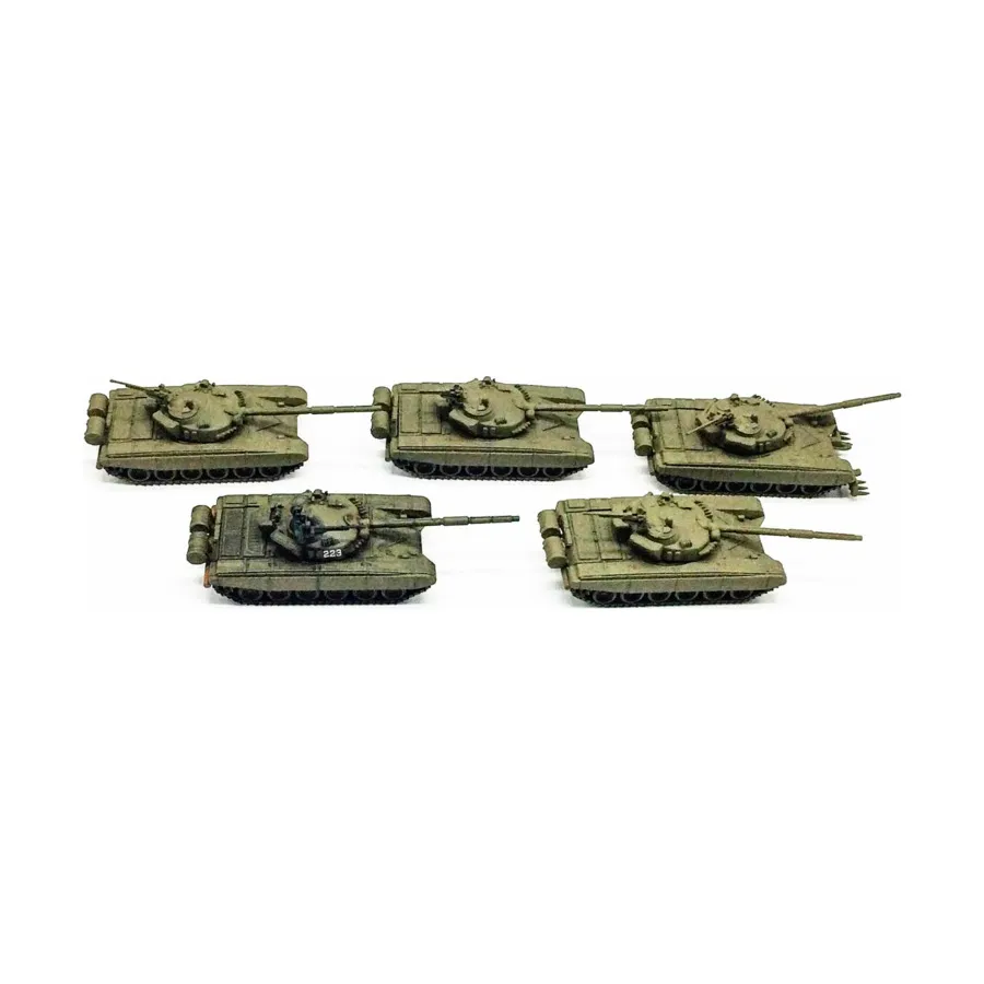 

Т-72 Танковая рота №5, Team Yankee - World War III - Loose Miniatures (1:100)