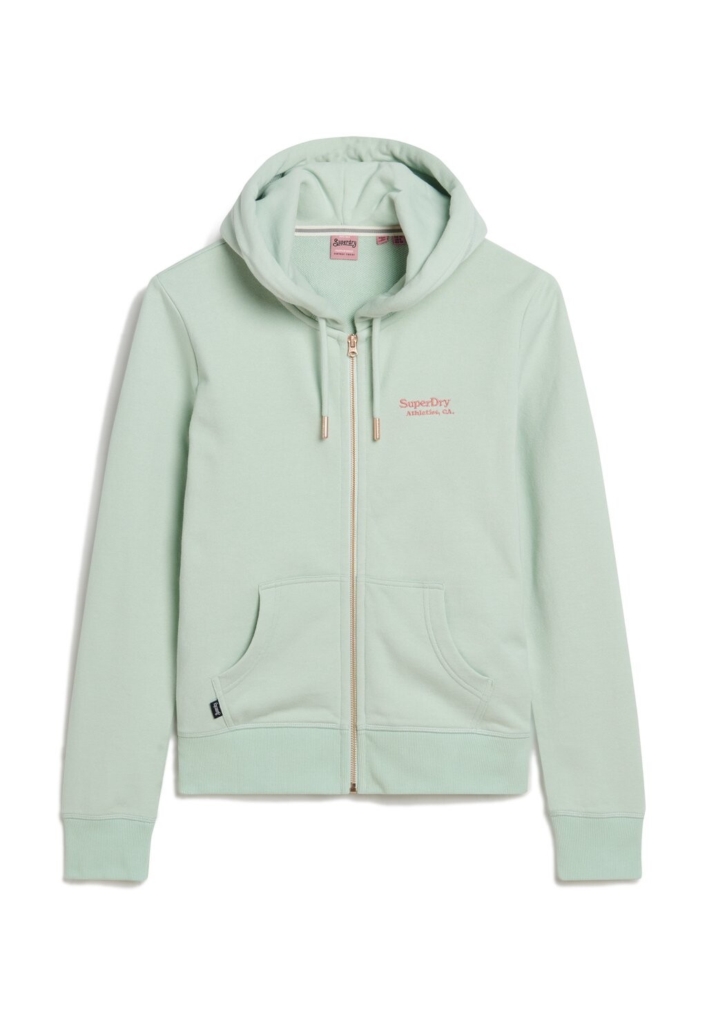 

Толстовка на молнии Superdry, зеленый