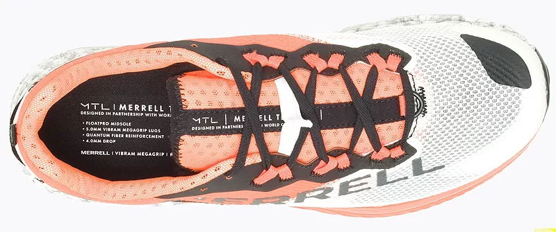 Мужские кроссовки Merrell MTL Long Sky 2 для трейлраннинга, белый/оранжевый — фото 4