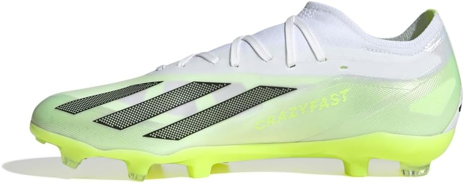 Кроссовки Adidas для взрослых унисекс X Crazyfast.2 для твердой поверхности, белый/черный — фото 3