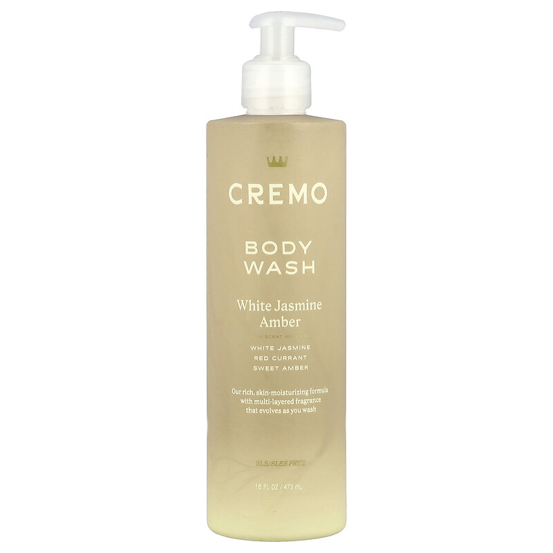

Cremo, Гель для душа, белый жасмин и янтарь, 473 мл (16 жидк. Унций)
