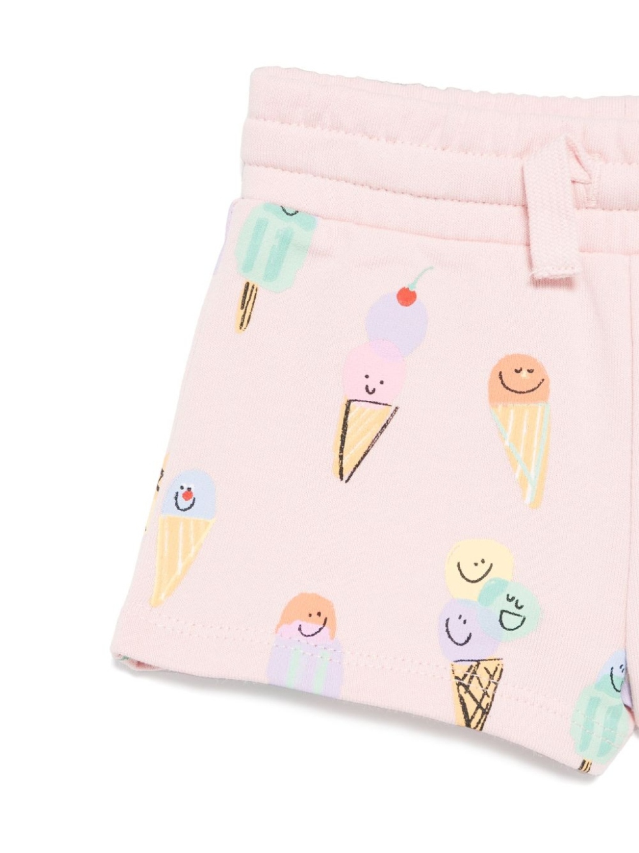 Stella McCartney Kids шорты с принтом, розовый — фото 3