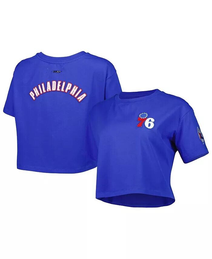 

Женская футболка свободного кроя Royal Philadelphia 76ers Classics Pro Standard