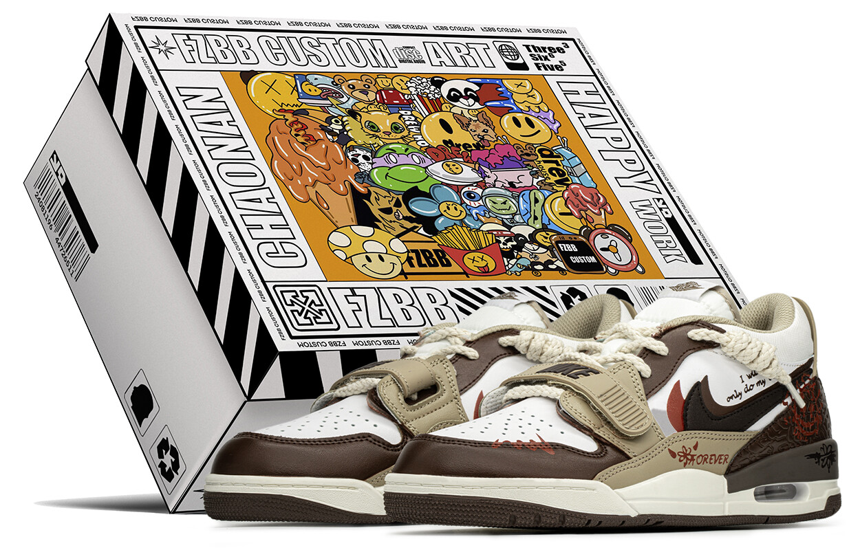 

Jordan Legacy 312 Vintage Баскетбольные кроссовки унисекс, Reddish Brown
